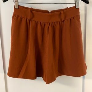 Song of style small orange shorts